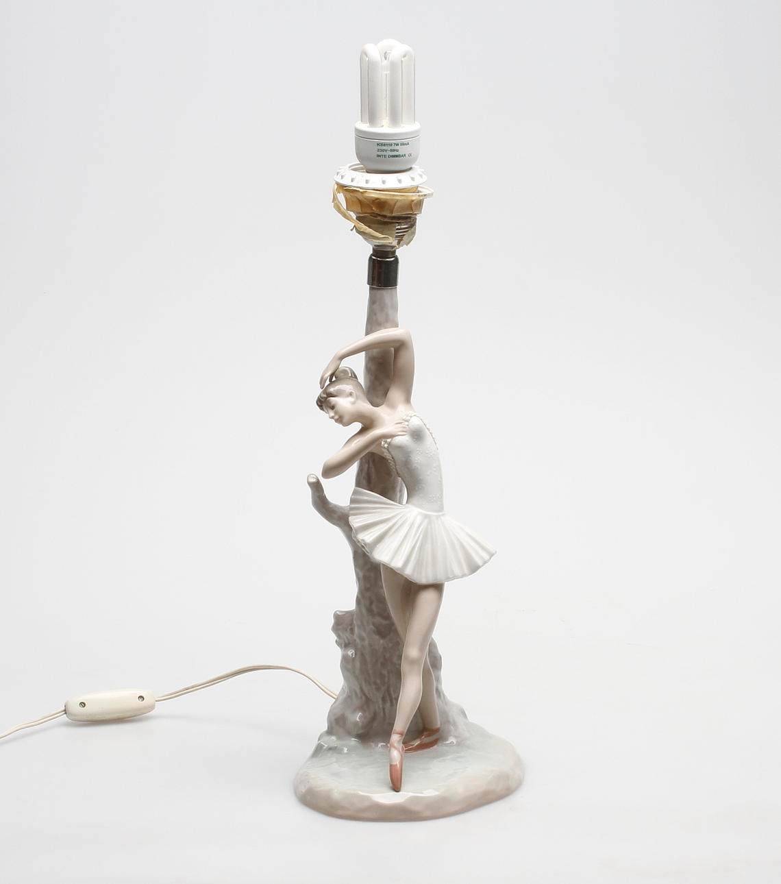 BORDSLAMPA, porslin, Lladro, Spanien, 1900-tal.