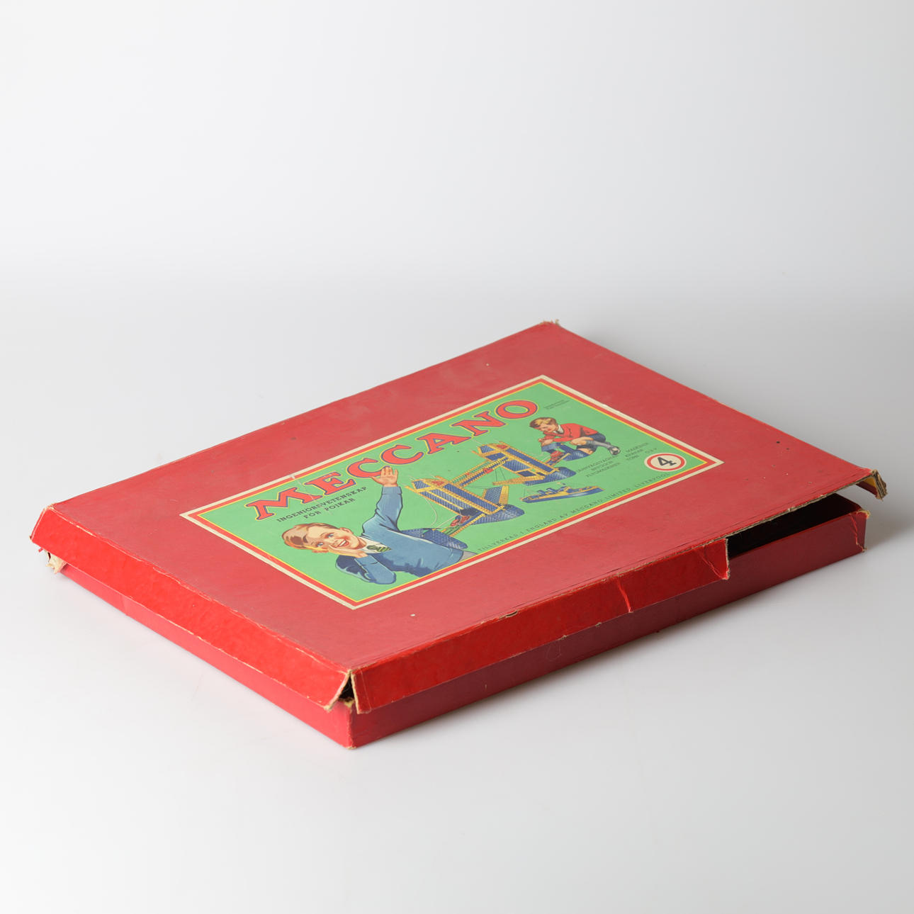 MECCANO, byggsats no 4, 1900-tal.