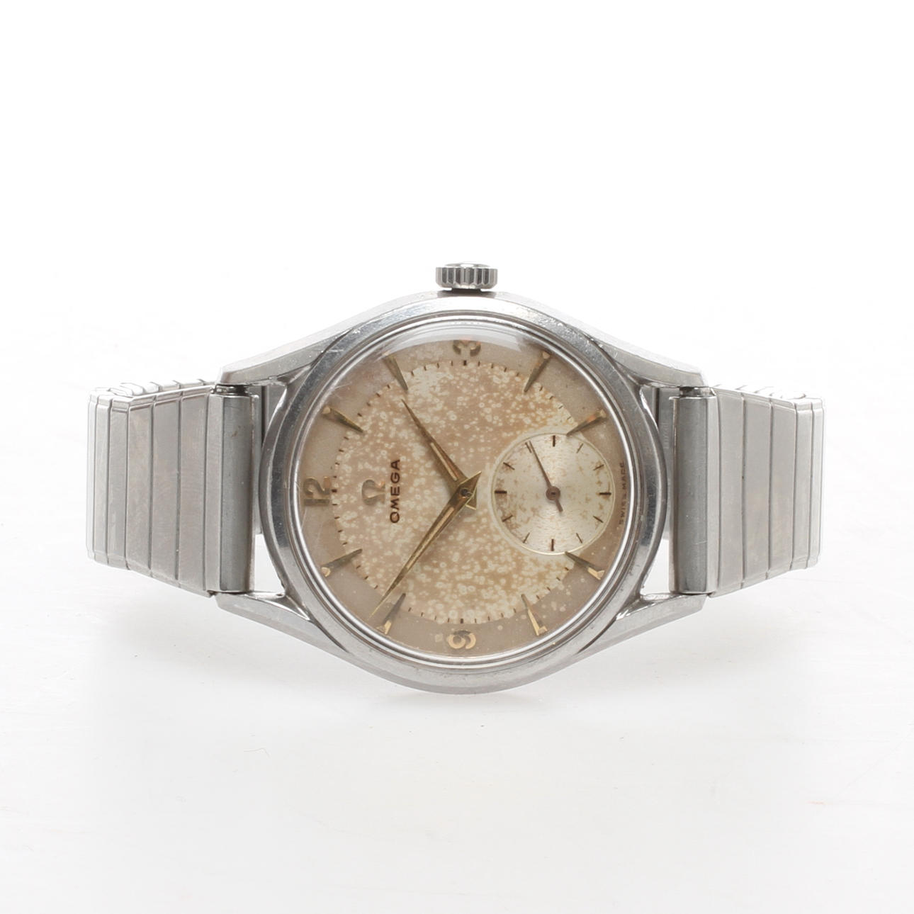 ARMBANDSUR, Omega, cal. 266, stål.