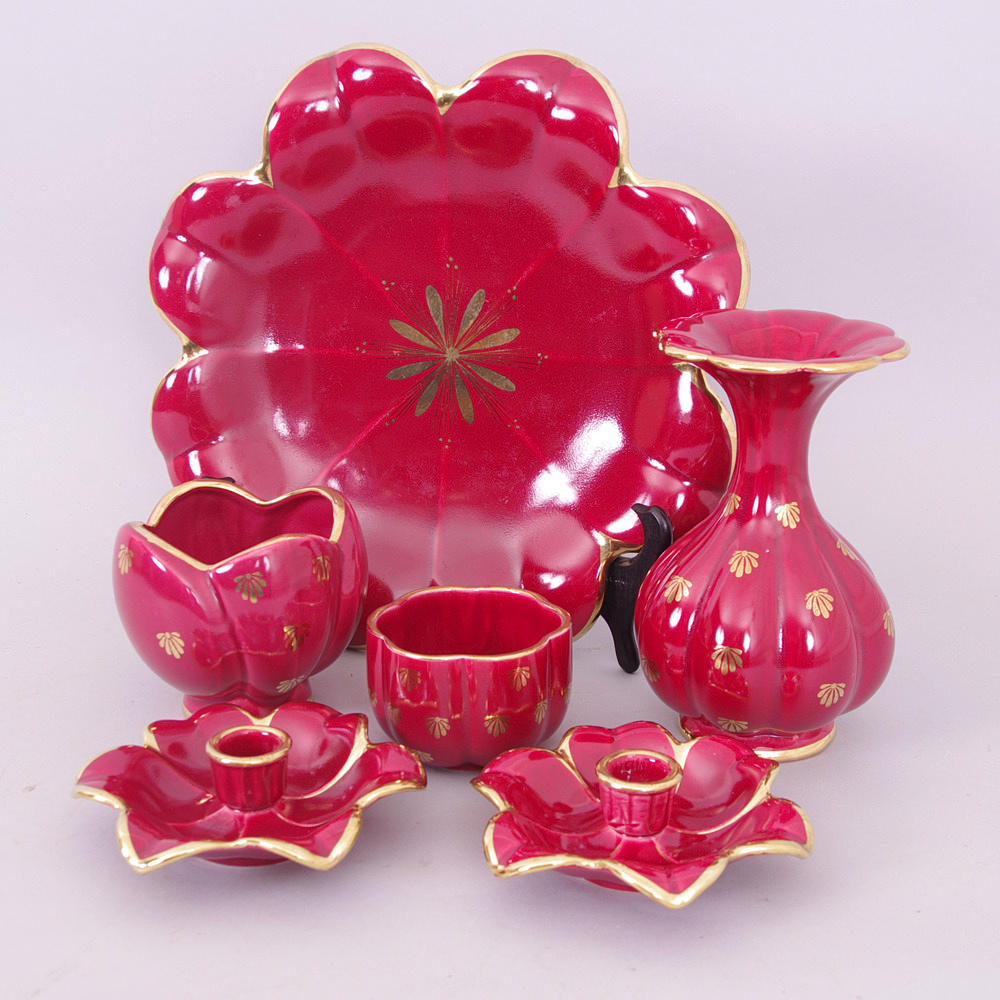 SERVISDELAR, "Röd Rubin", Gefle.