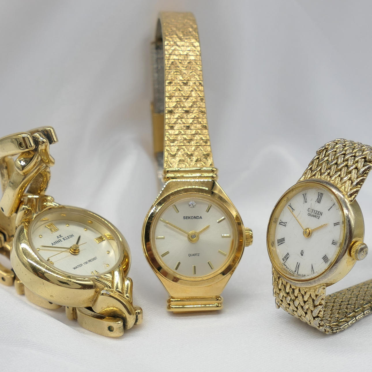THREE LADIES WATCHES.