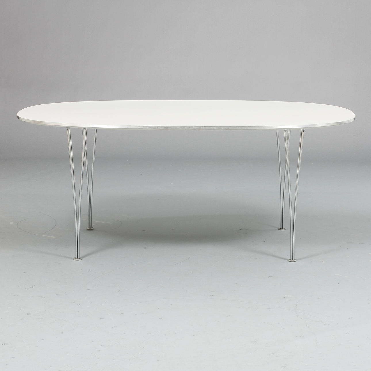 TABLE, "Superellipse", Piet Hein and Bruno Mathsson for Fritz Hansen.