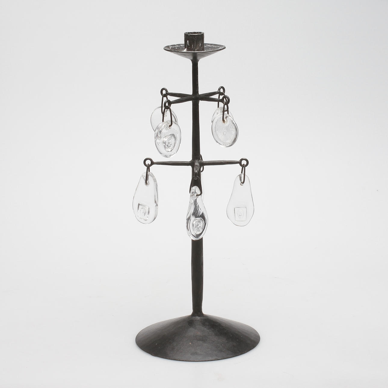 LJUSSTAKE, smide, Erik Höglund, Boda.