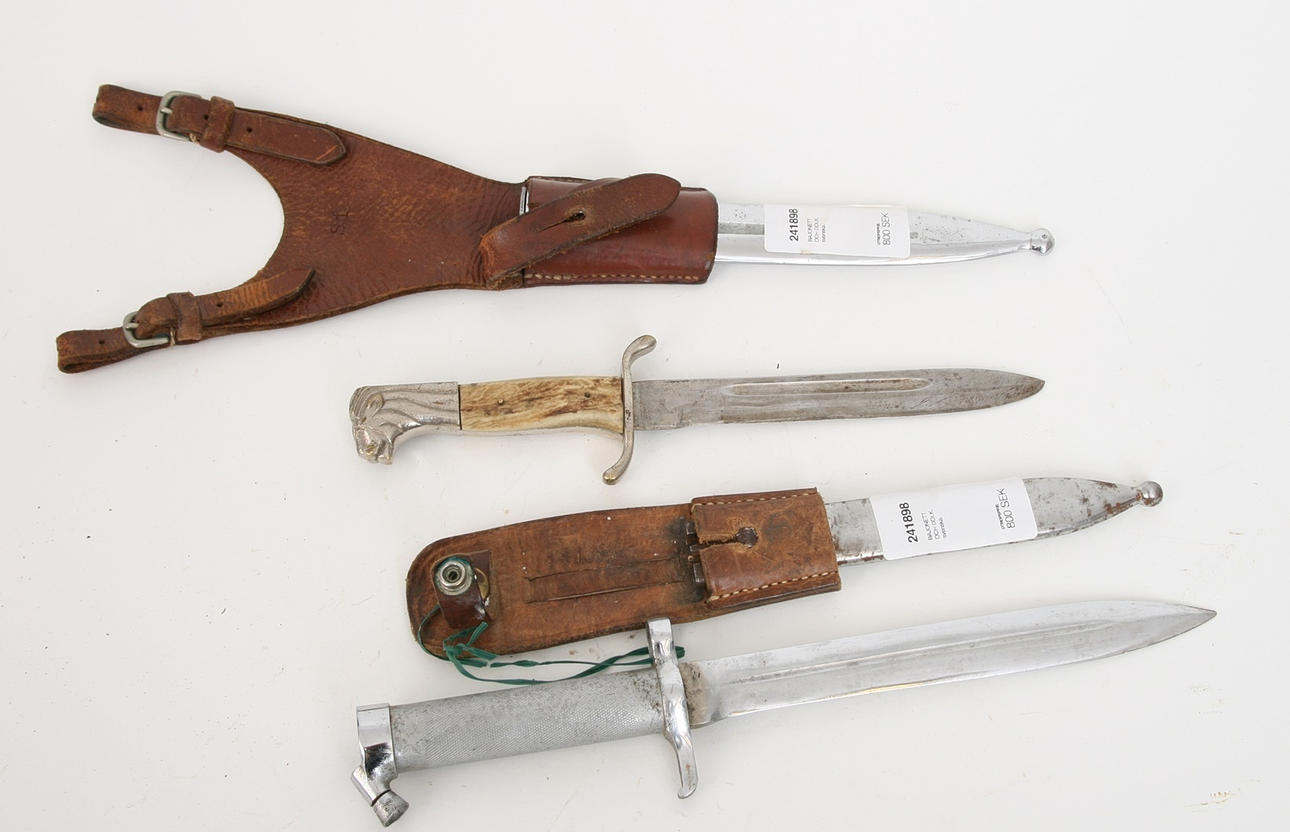 BAJONETT OCH DOLK, svenska.