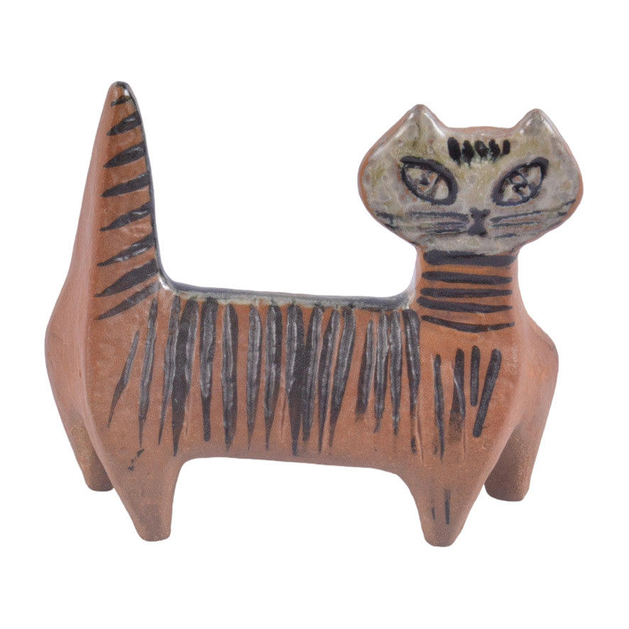 FIGURE, stoneware, Katt, Lisa Larson, Gustavsberg.