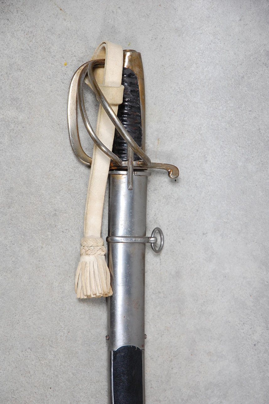 SABEL, Livgardet till häst M/1825, stämplad Zetterberg.