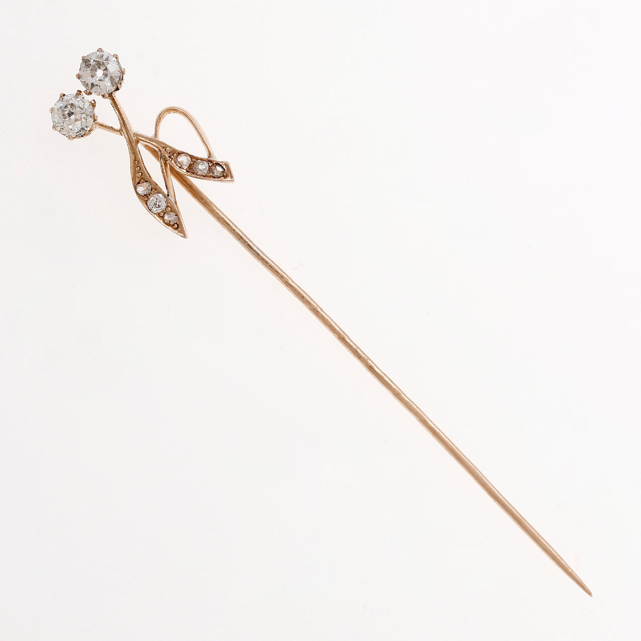 Diamonds tie pin, early 20th Century.