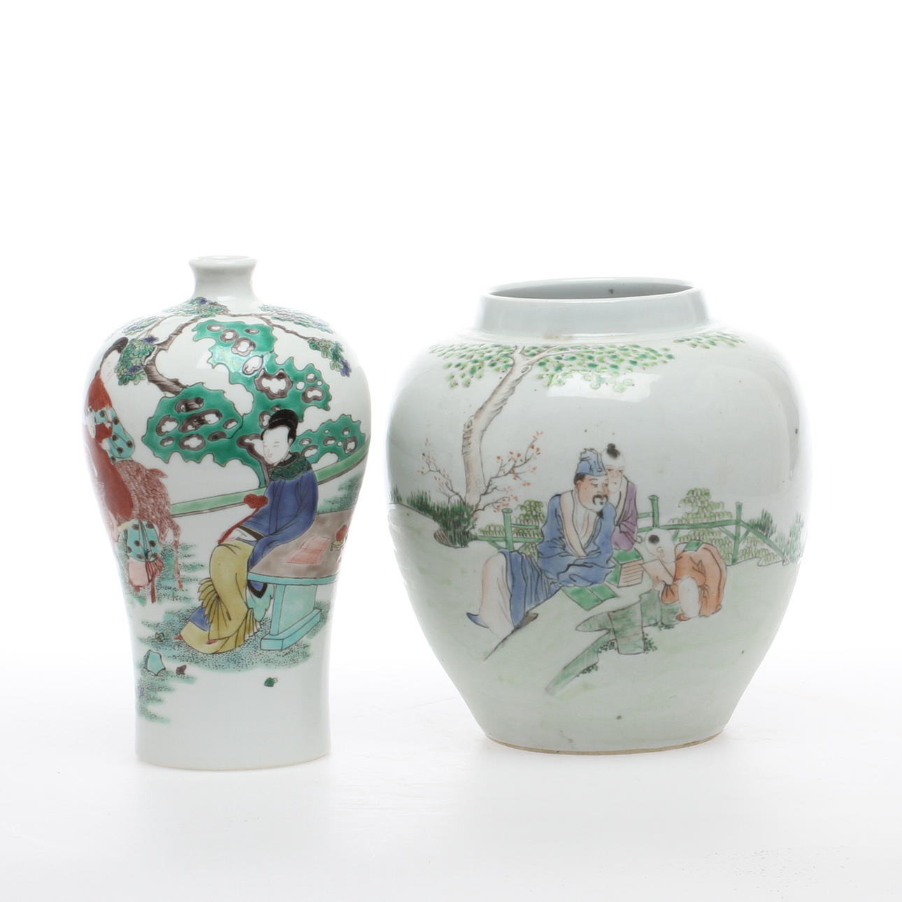 VAS och BOJAN, porslin, Kina.