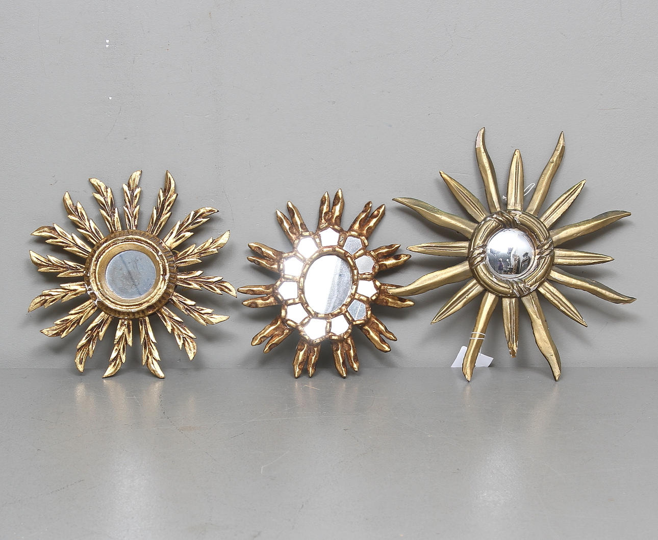 SOLSPEGLAR, 3 st, 1900-tal.