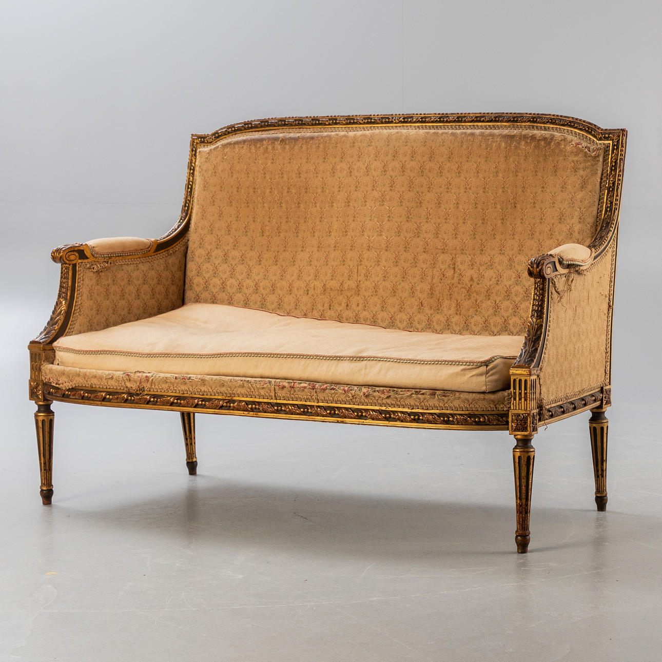 Louis Seize-stil sofa, Frankrig, 1800-tallet.