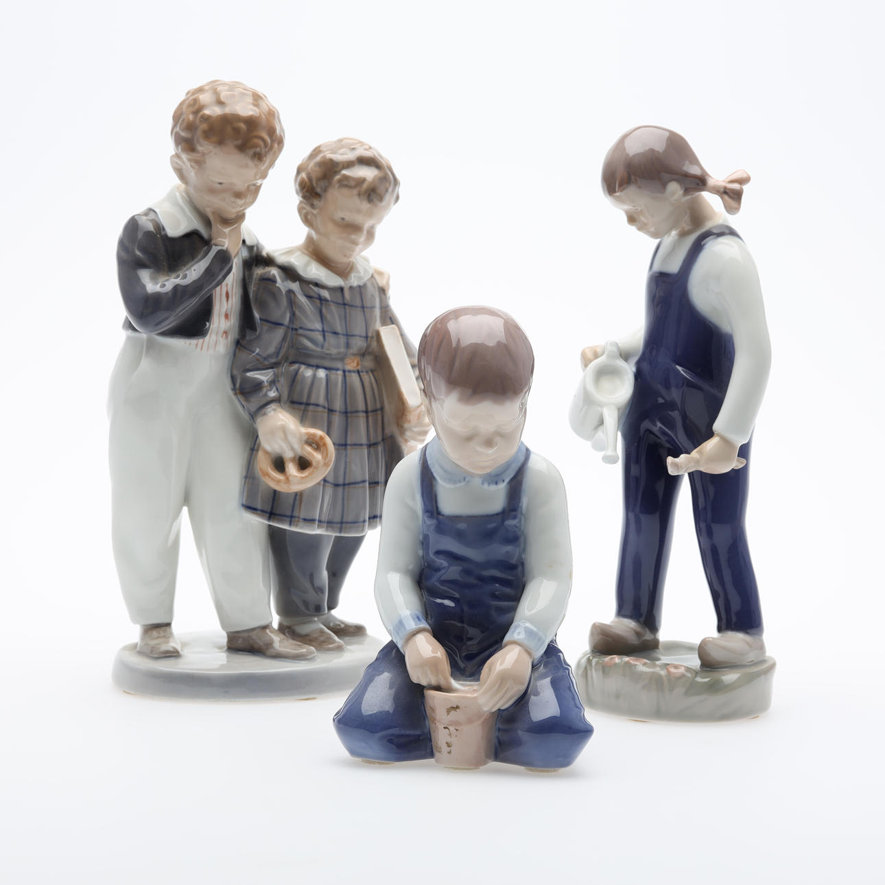 FIGURINES 3 pcs Denmark.