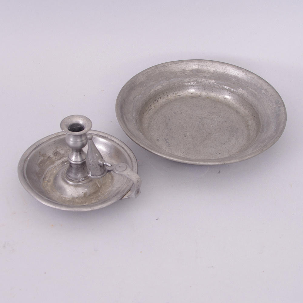 FAT SAMT LJUSTAKE, tenn, 1800/1900-tal.