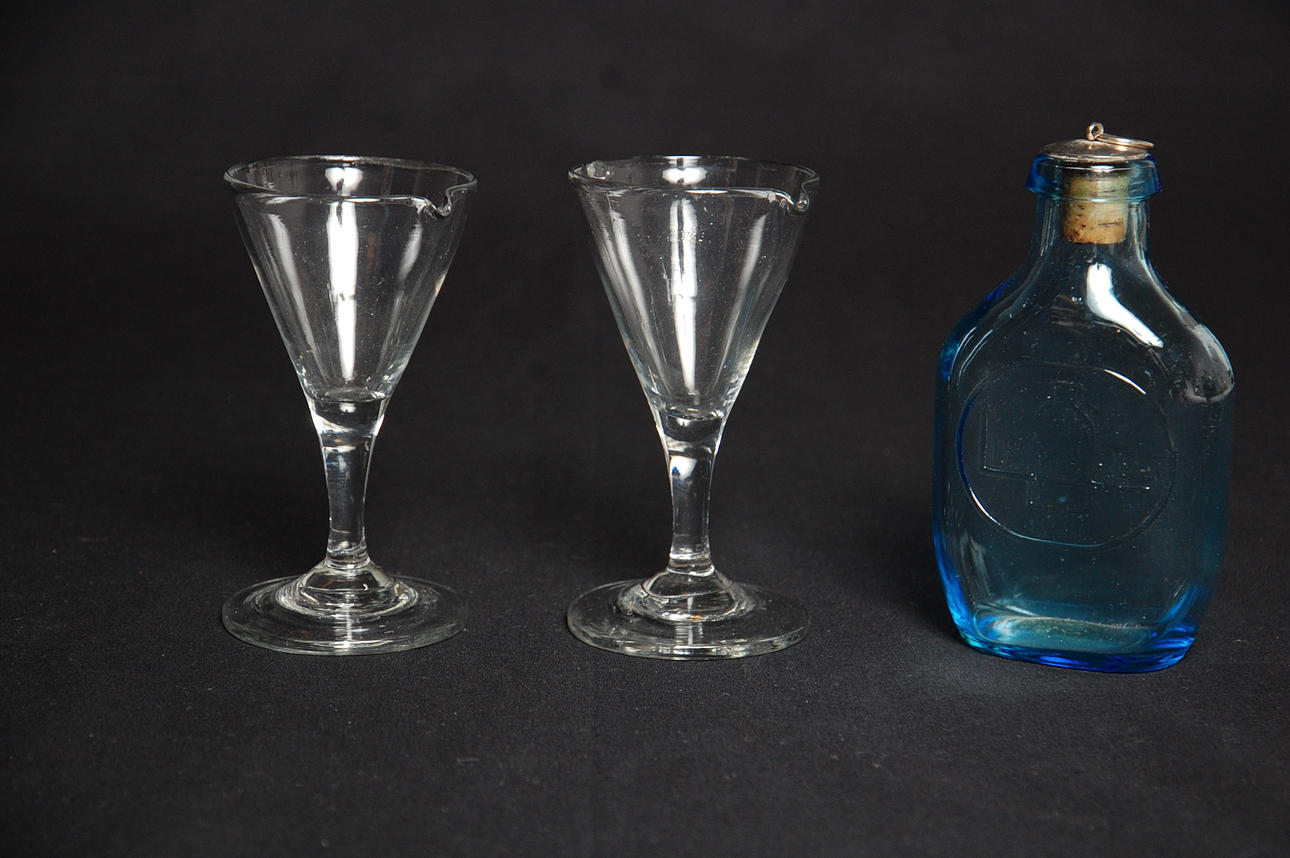 MÄTGLAS, PLUNTA, 18-1900-tal.