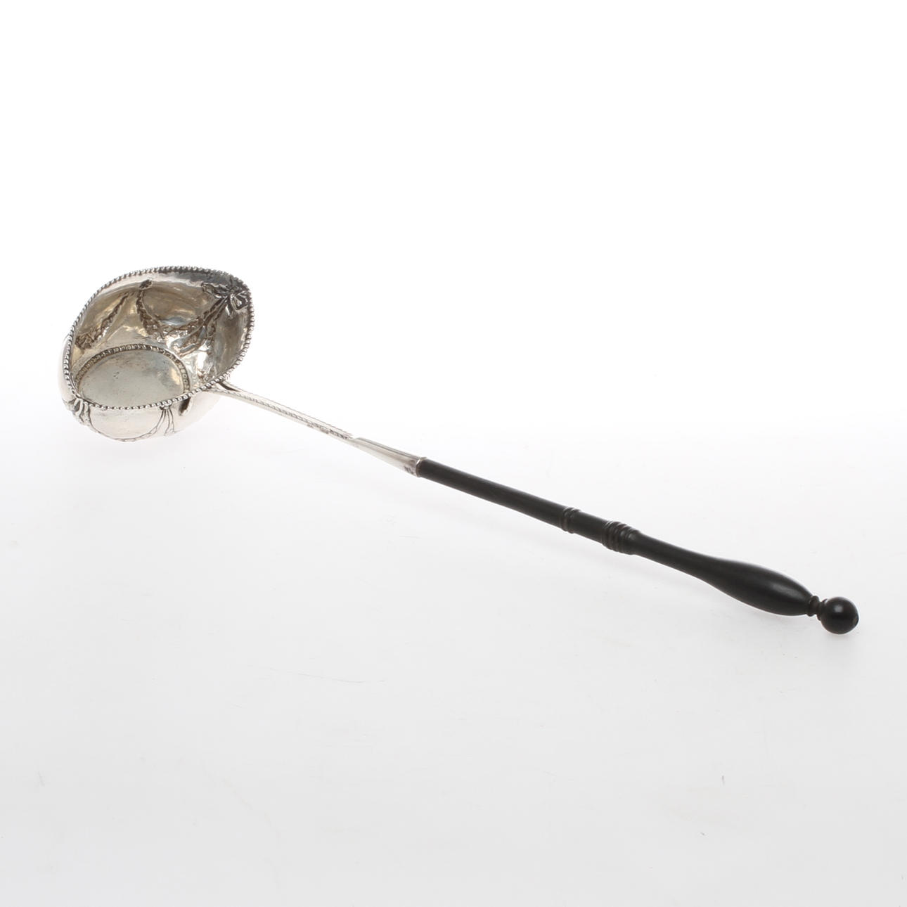 SÅSSLEV, silver, otydliga stämplar, 1800-tal.