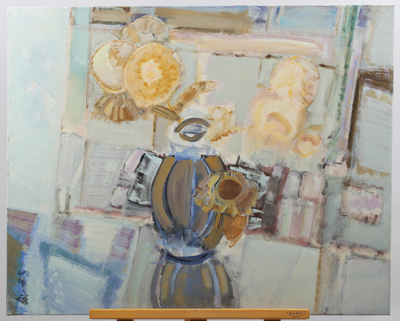 BRUNO MERBITZ, PROF. (1918 BERLIN 1997). stilleben av blommor.