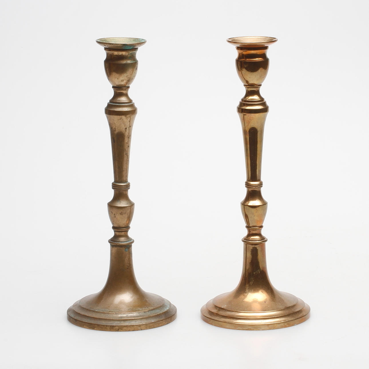 LJUSSTAKAR, ett par, Bersbo 1980.