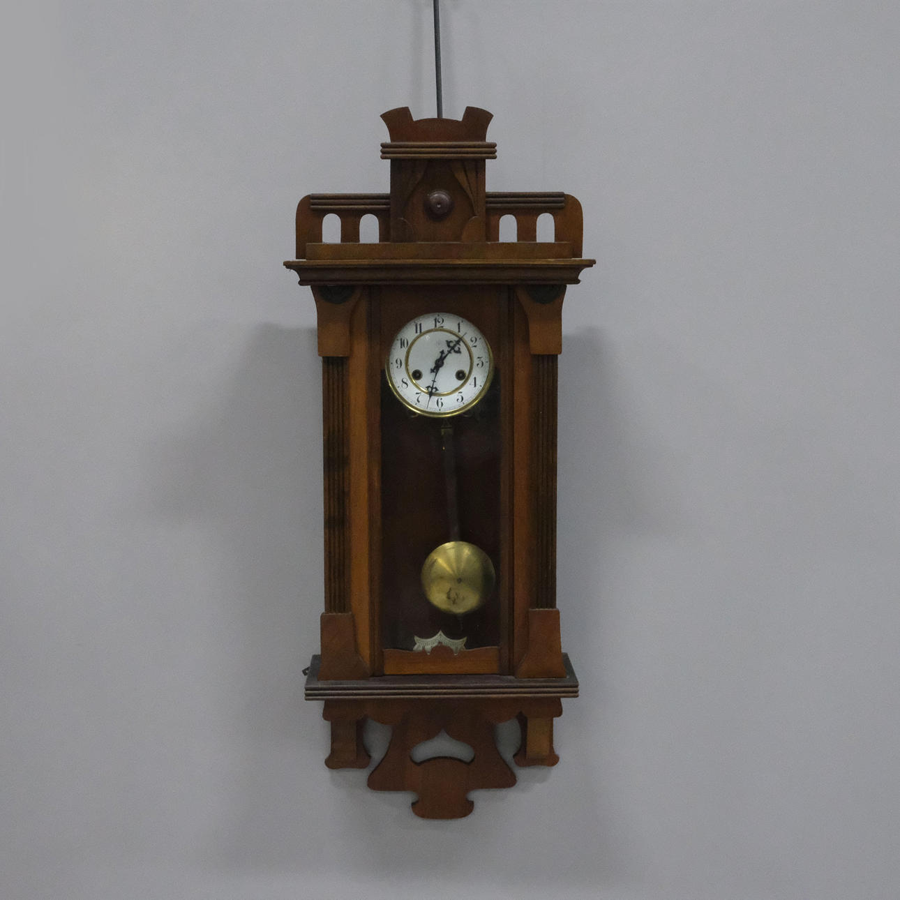 JUNGHANS, WANDSTIL, JUGENDSTIL, EICHE.