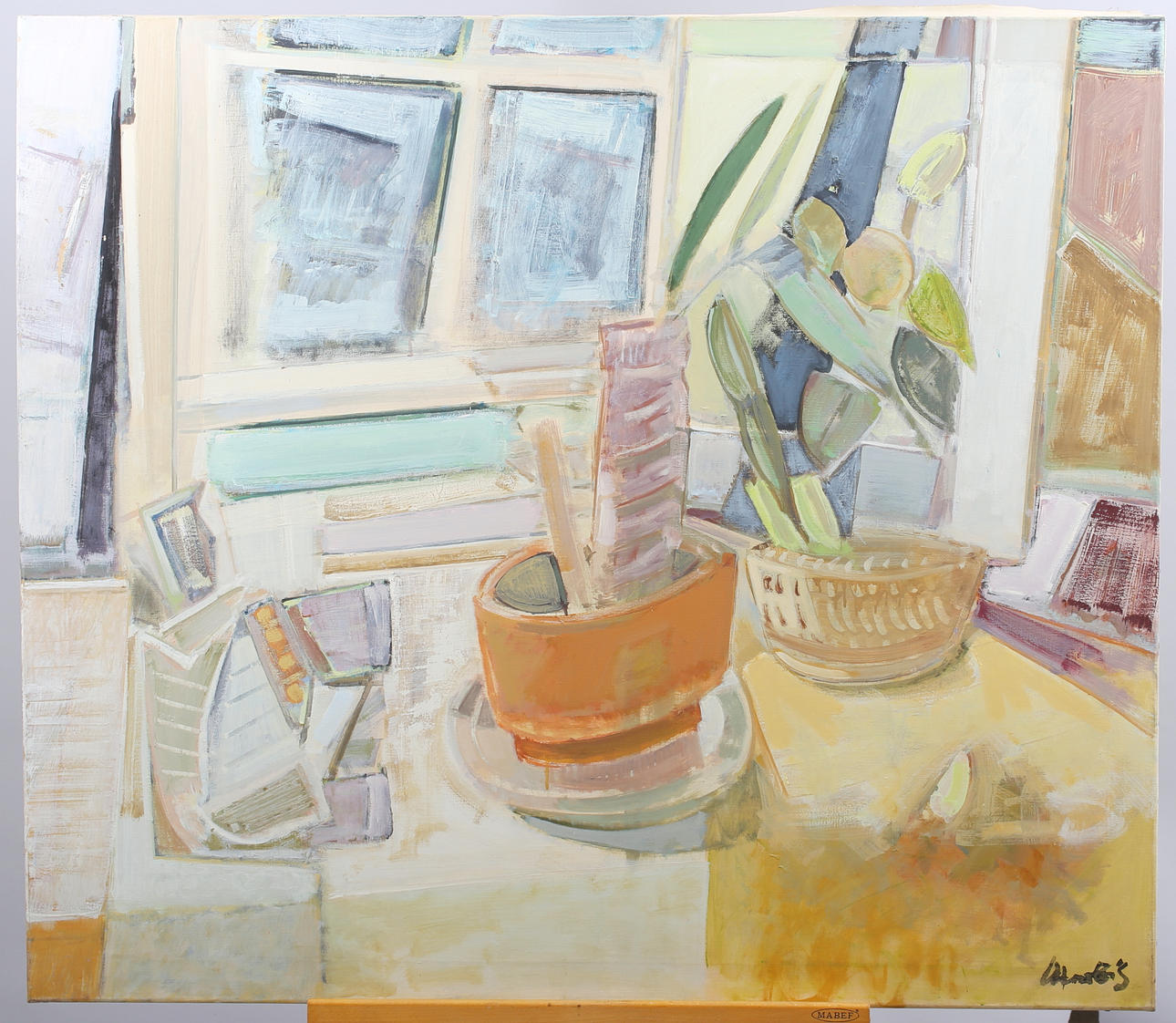 BRUNO MERBITZ, PROF. (1918 BERLIN 1997). fönsterbräda.