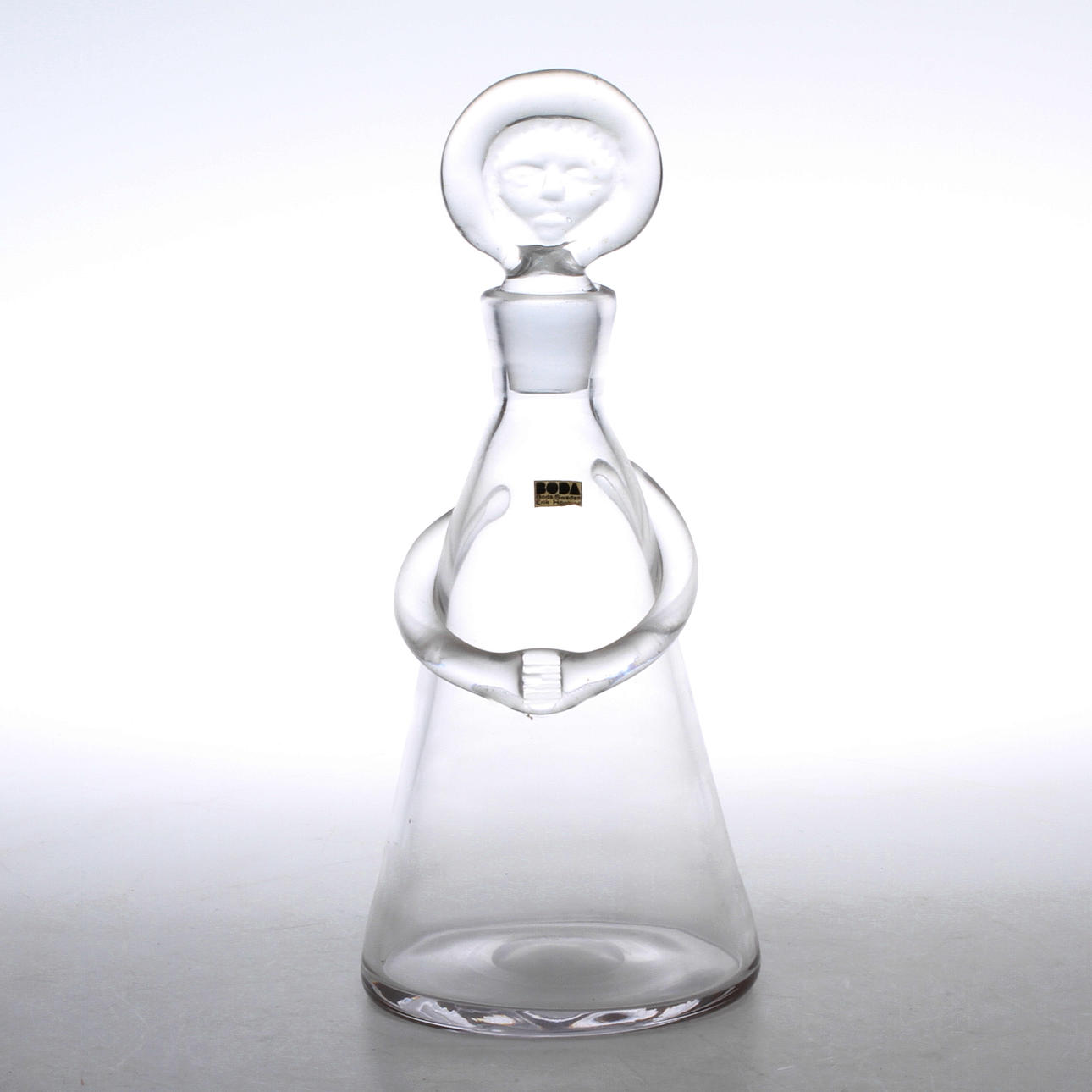 KARAFF, glas, Erik Höglund, Boda.