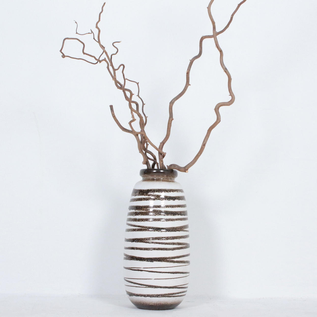 SCHEURICH. Large floor vase '284-47', ceramic, 1970s.