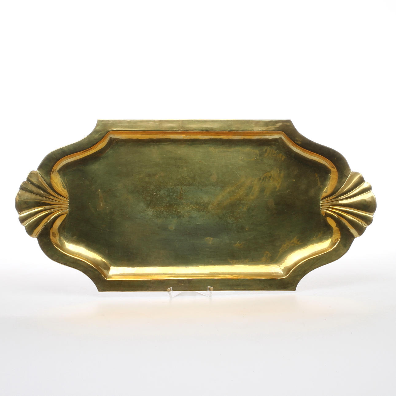 BRICKA, mässing, Lars Holmström, Arvika, omkring 1900-talets mitt.