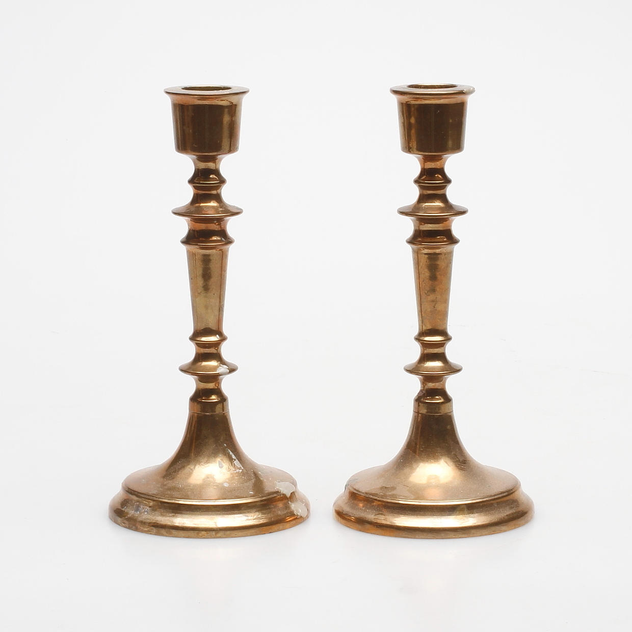 LJUSSTAKAR, ett par, Bersbo 1975.