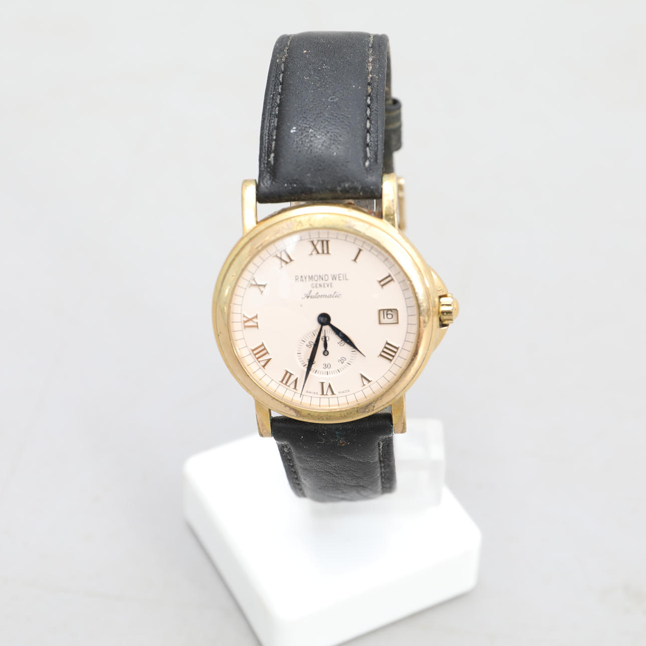 ARMBANDSUR, Raymond Weil, Geneve, Automatic, 18K Gold Electroplated.