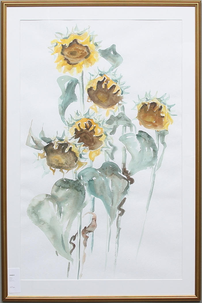 GISELA ELIASSEN. Akvarell, signerad och daterad 97.