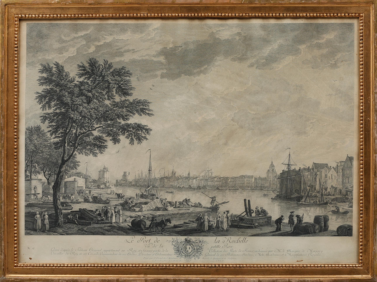 ENGRAVINGS, 2 pcs., after Joseph Vernet.