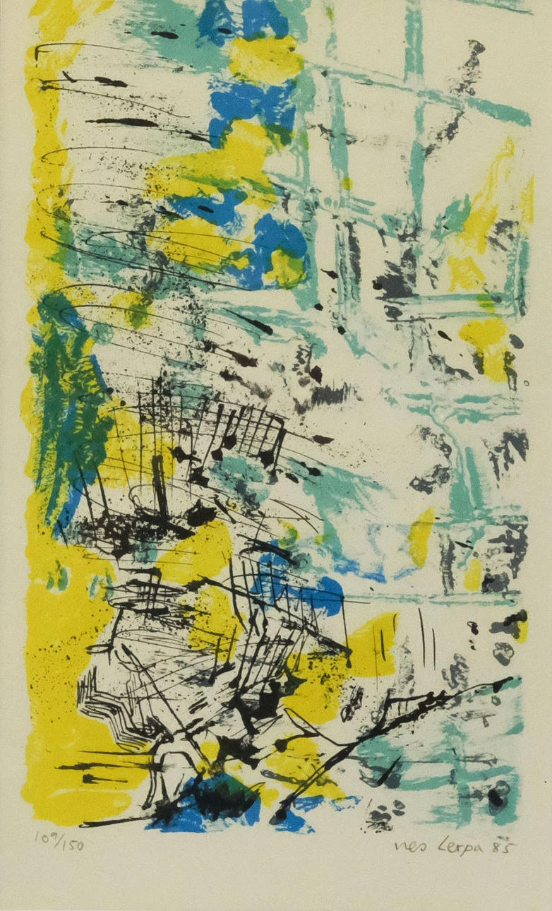 NES LERPA. LITOGRAFI.