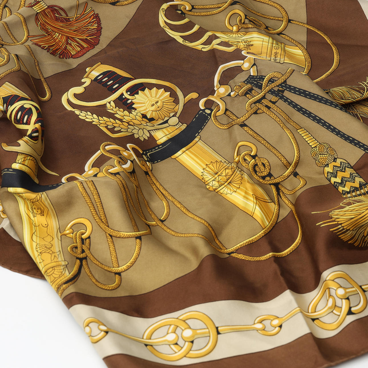 HERMÈS, scarf, "Cliquetis".