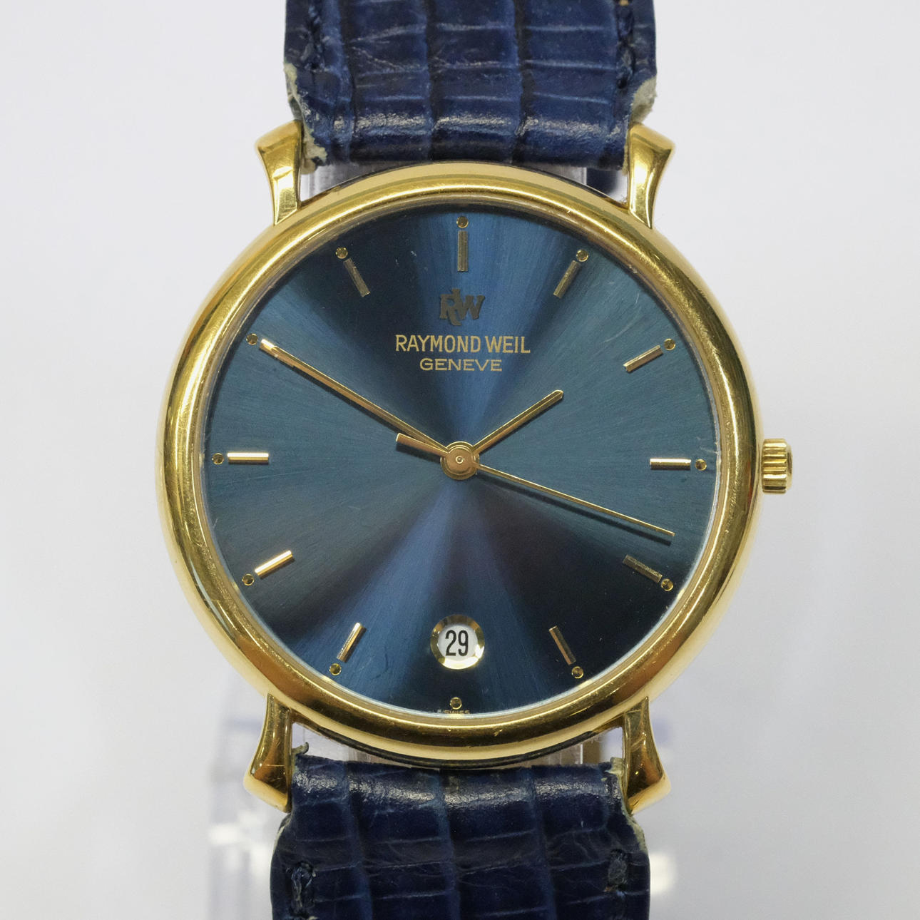 RAYMOND WEIL, GENTLEMEN, GOLD DOUBLE.