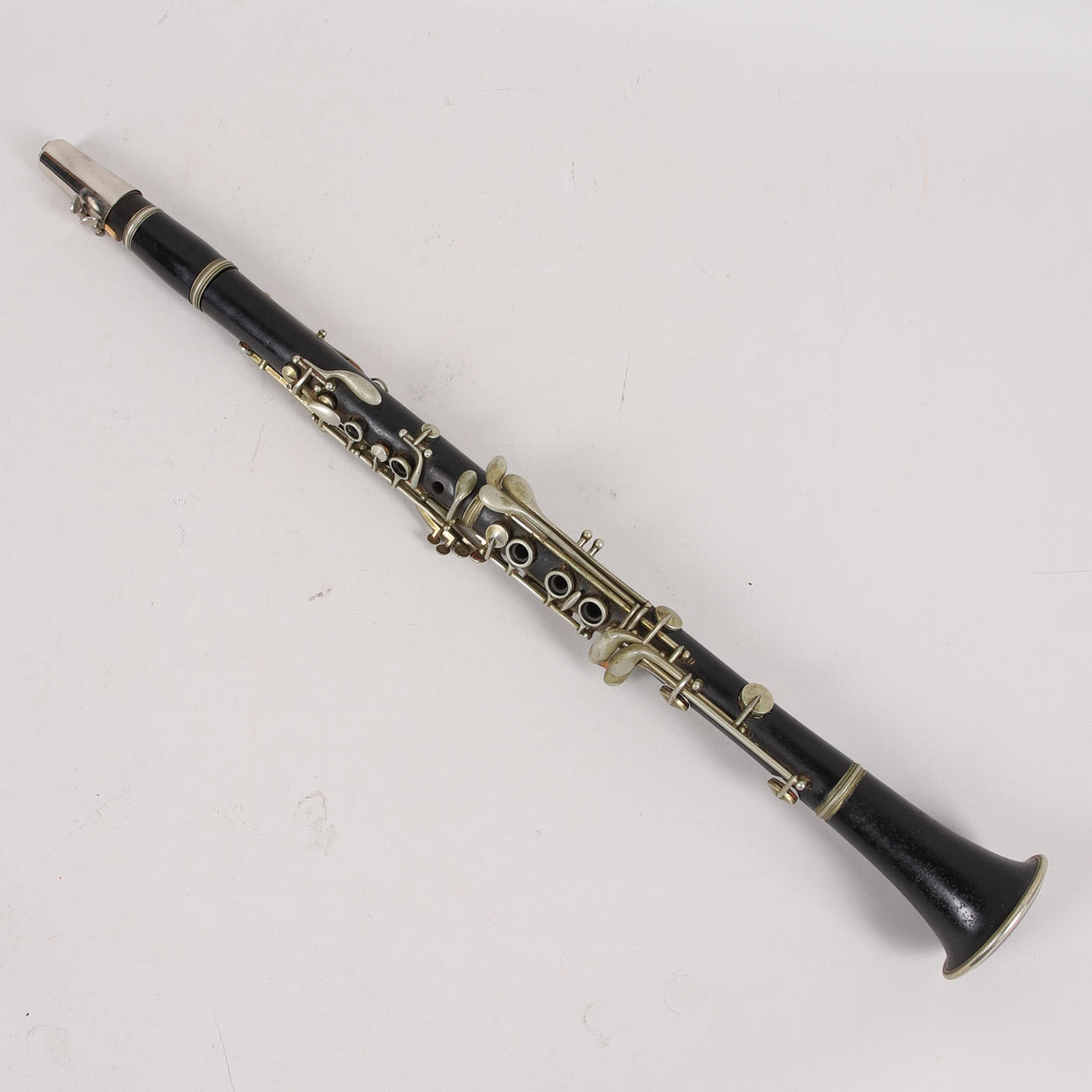 CLARINET, Voss, with bag, 20th century.