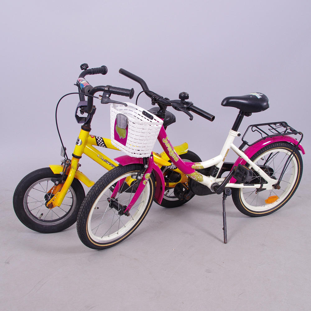 BARNCYKLAR, 2 stycken.