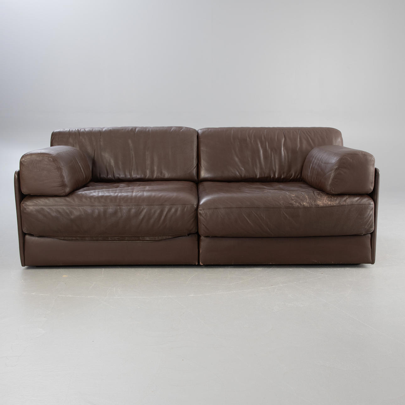 De Sede. Módulo sofá 'DS76', 2 piezas.