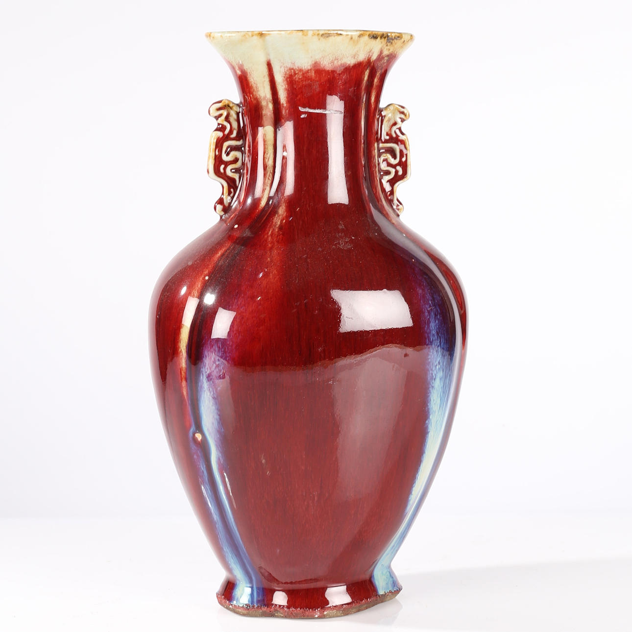 KINESISK SANG DE BOEUF VASE.