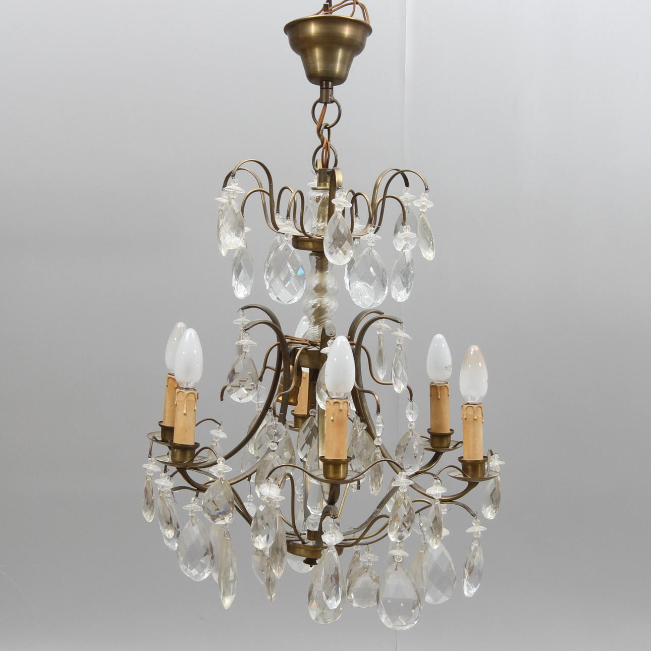 LJUSKRONA, rokokostil, 1900-tal.