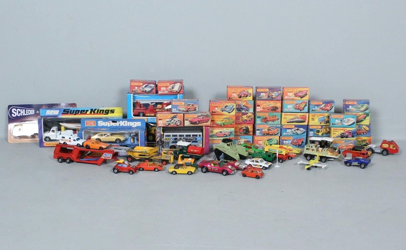 MATCHBOX. Konvolut Modellautos.
