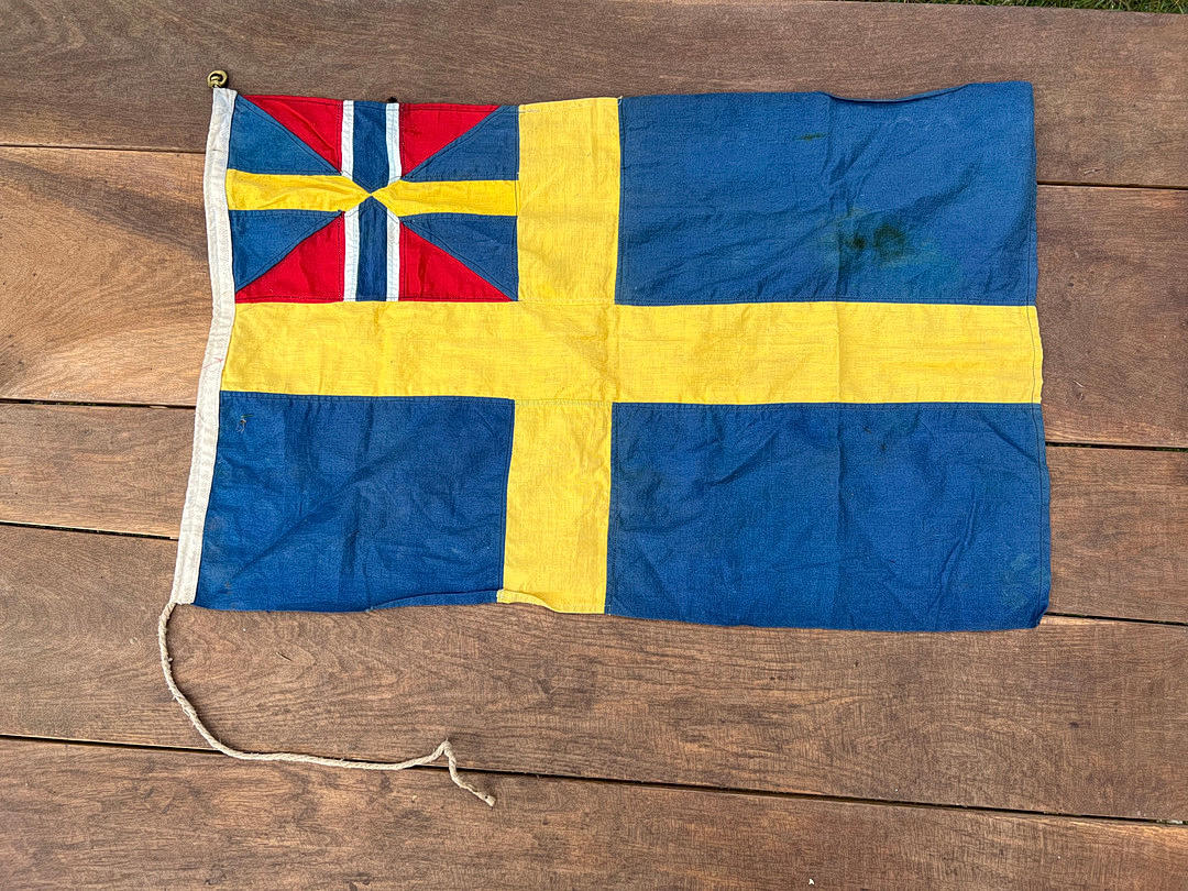 UNION FLAG, Sweden/Norway, before 1905.