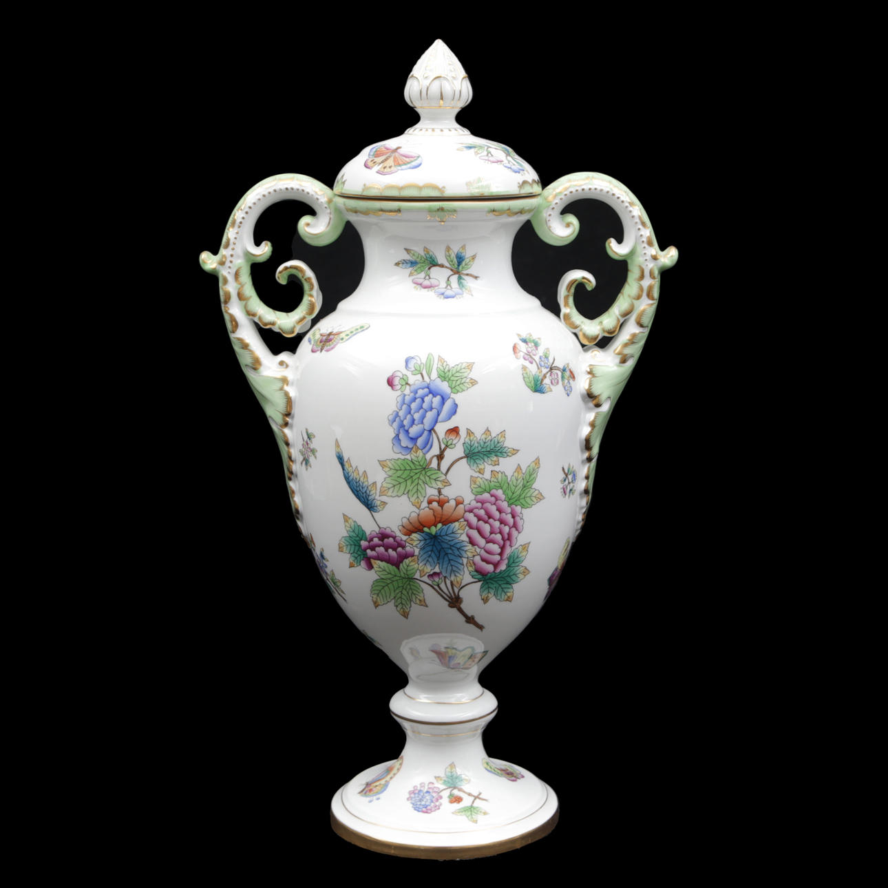 LOCKURNA, porslin, Herend, 1900-tal.