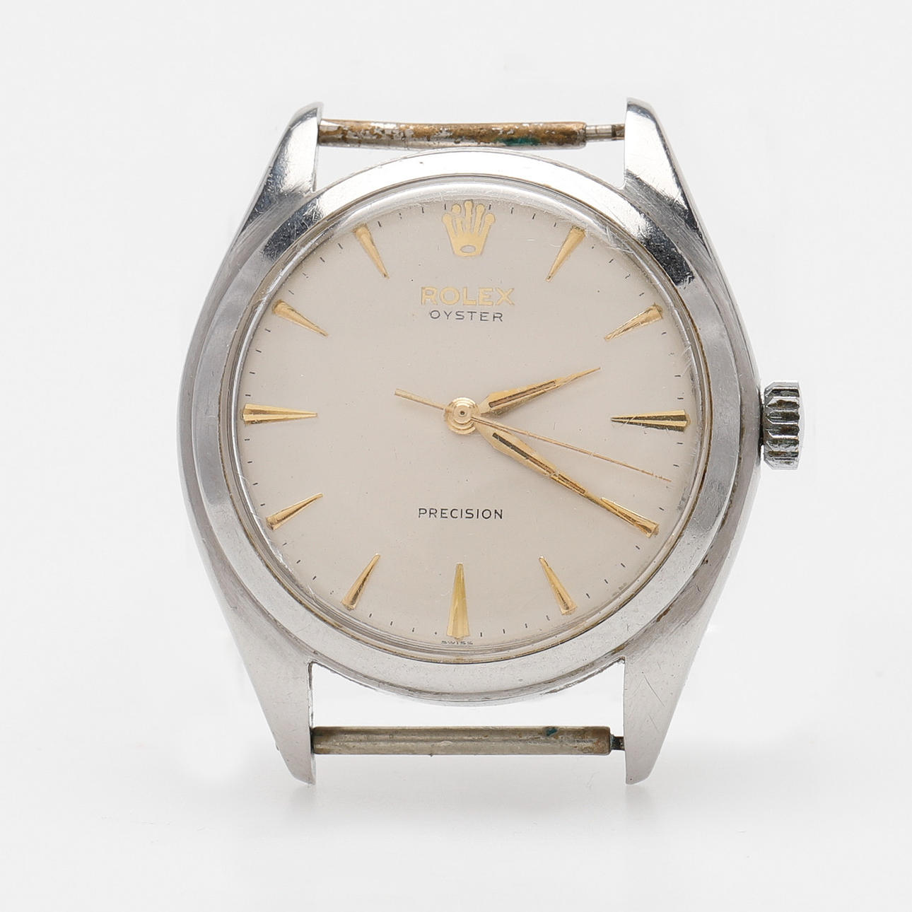 WRIST WATCH, ROLEX PRECISION, 1960s.