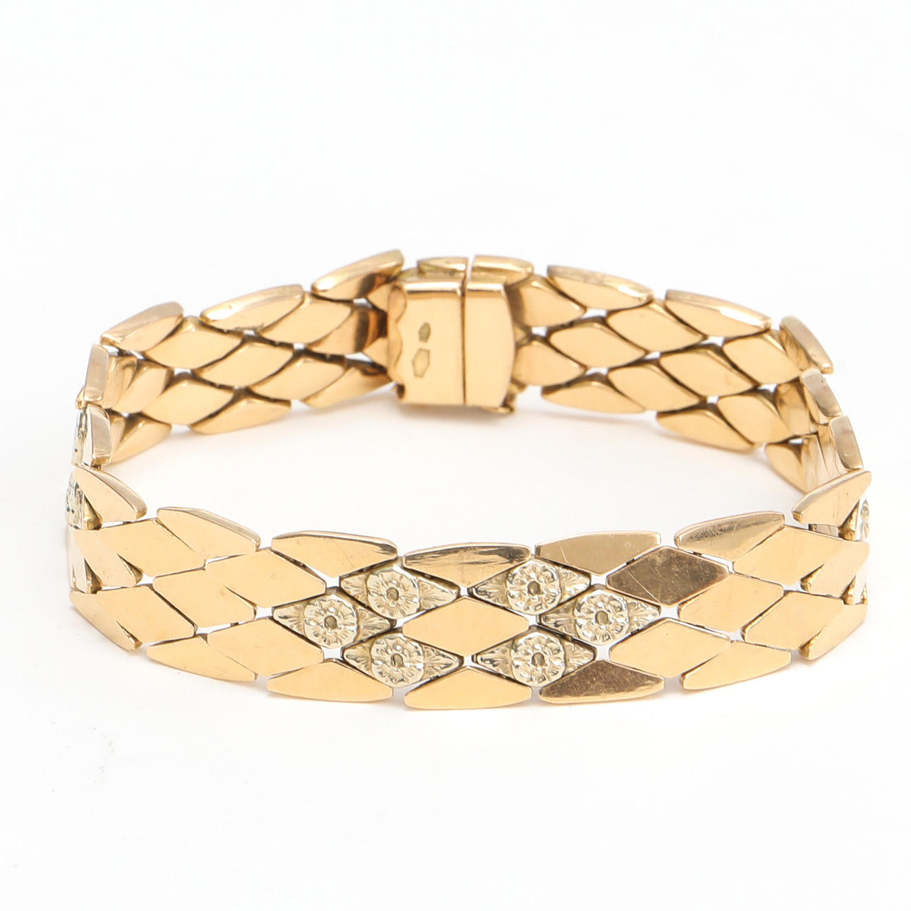 ARMBÅND, 18k, ca 26,8 gram.