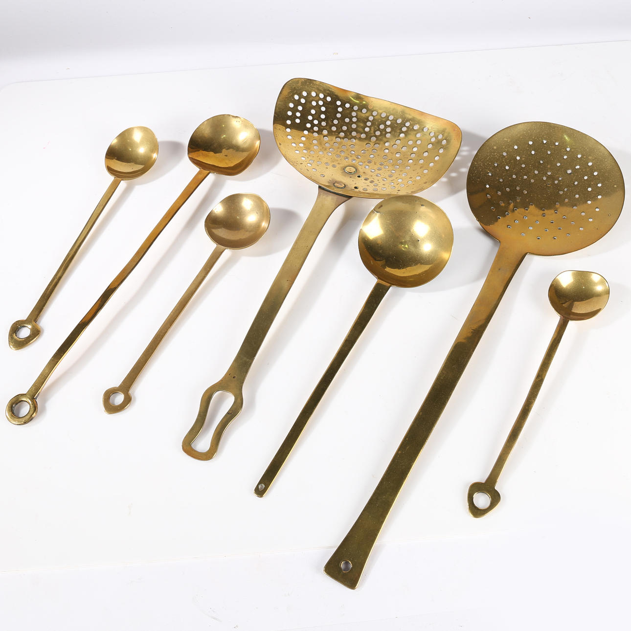 SKIMMER, MÄSSING, 1700-TAL, ENGELSK.