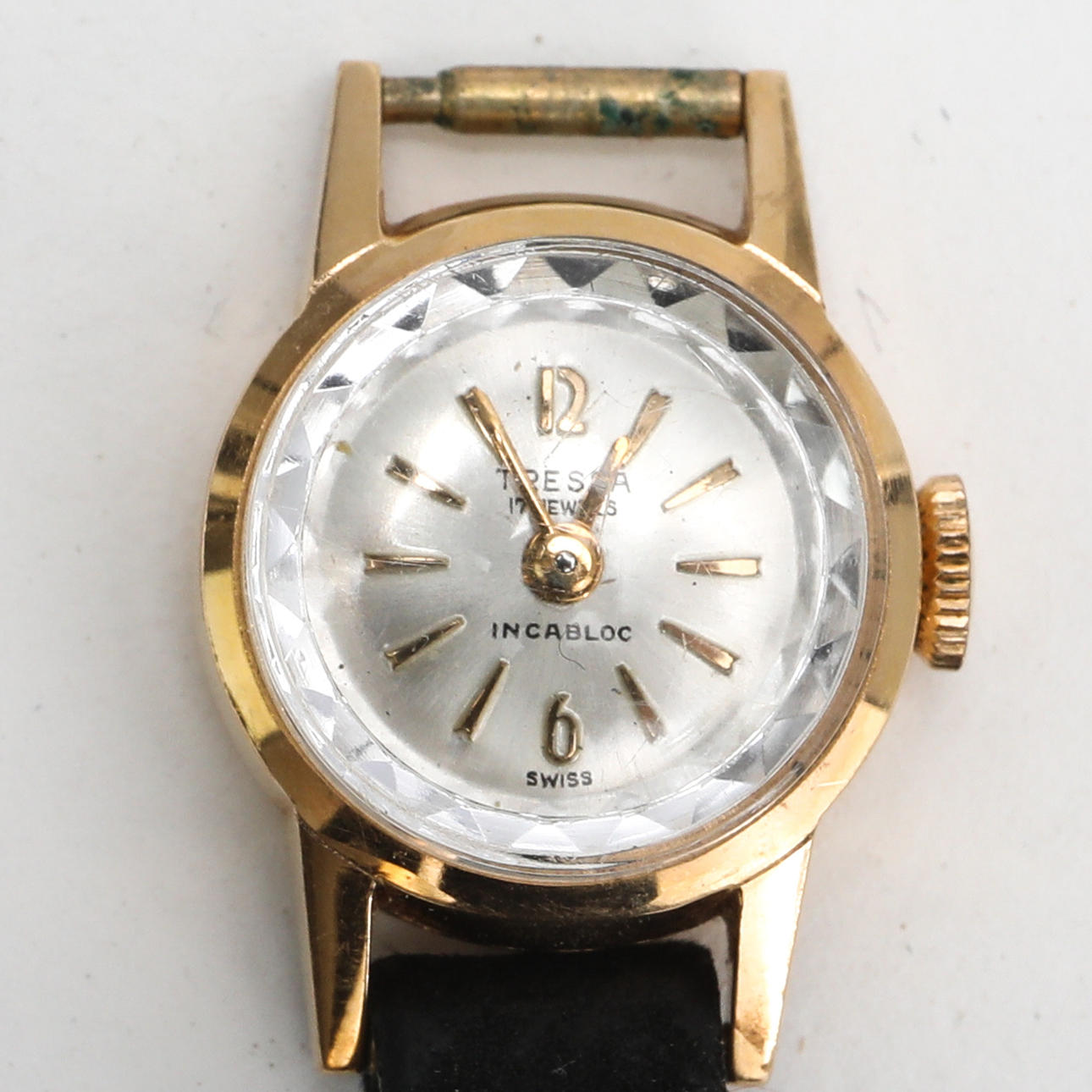 Geneve TRESSA 17JEWELS ANTISHOCKジャンク18k Tressa Women Wristwatches for sale | eBay