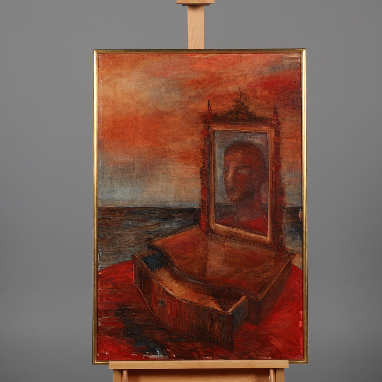 SVEN LINDBERG. OIL ON CANVAS signed. Art - Paintings - Auctionet