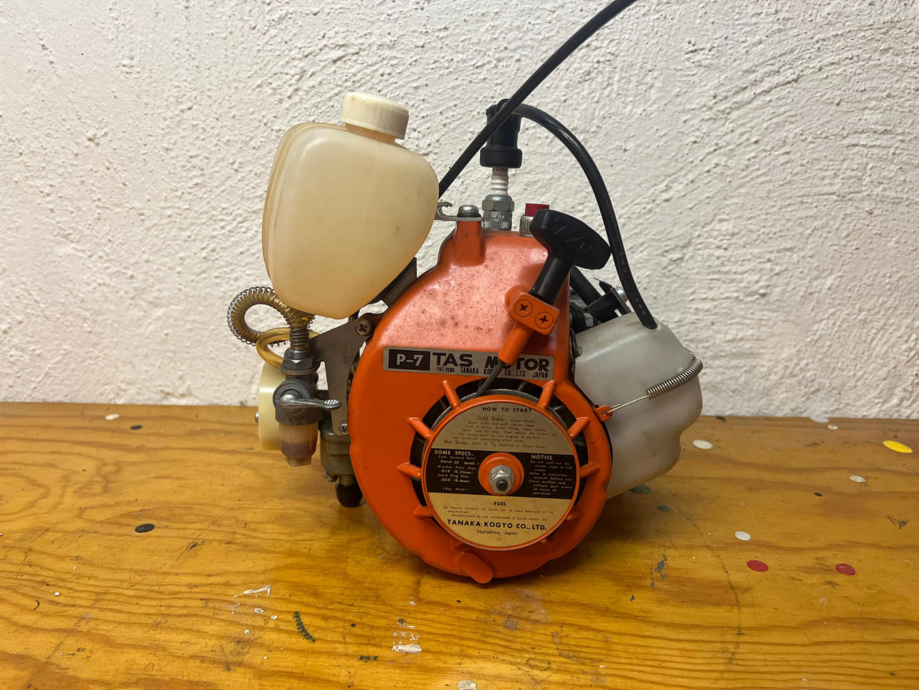 ENGINE, 2-stroke, Tanaka, Japan.