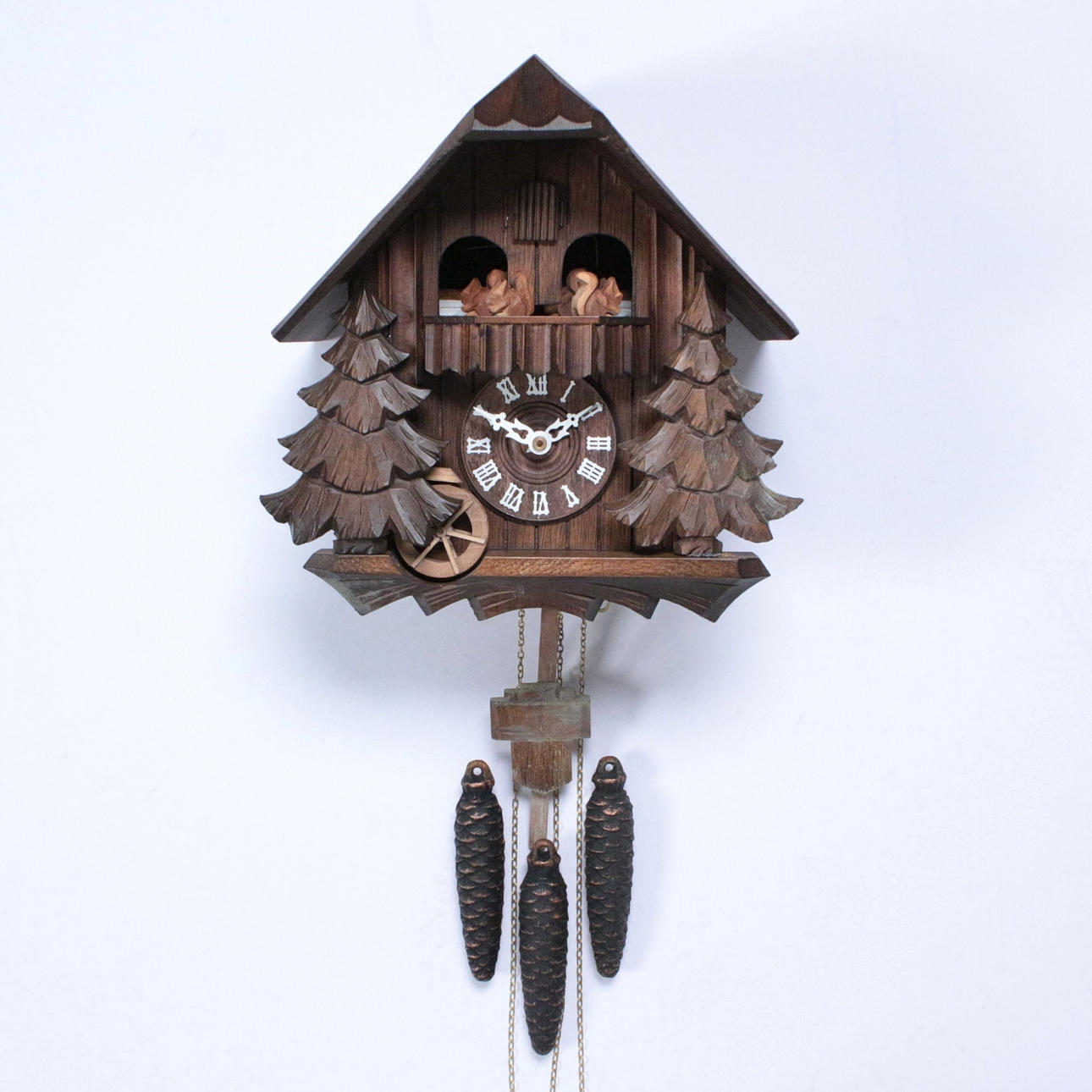 Schwarzwälder Kuckucksuhr.
