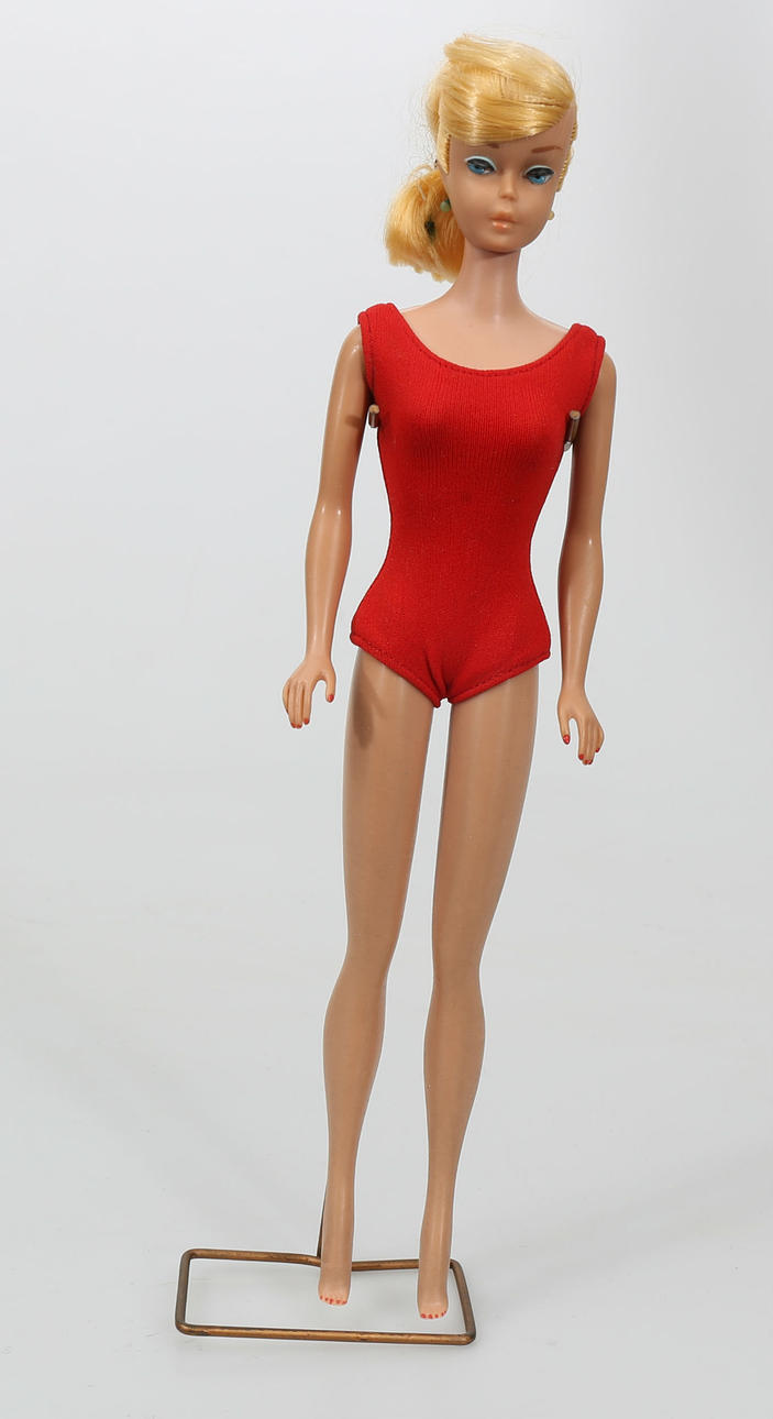 BARBIE, "Midge", 2 stycken, Mattel + diverse kläder, 1960-tal.