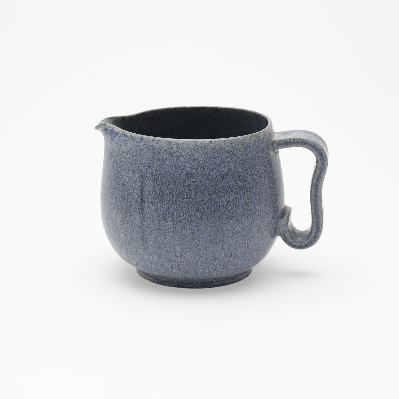 ARNE BANG. KANDE, Blå Glasur, Eget Værksted, Stentøj, Danmark.