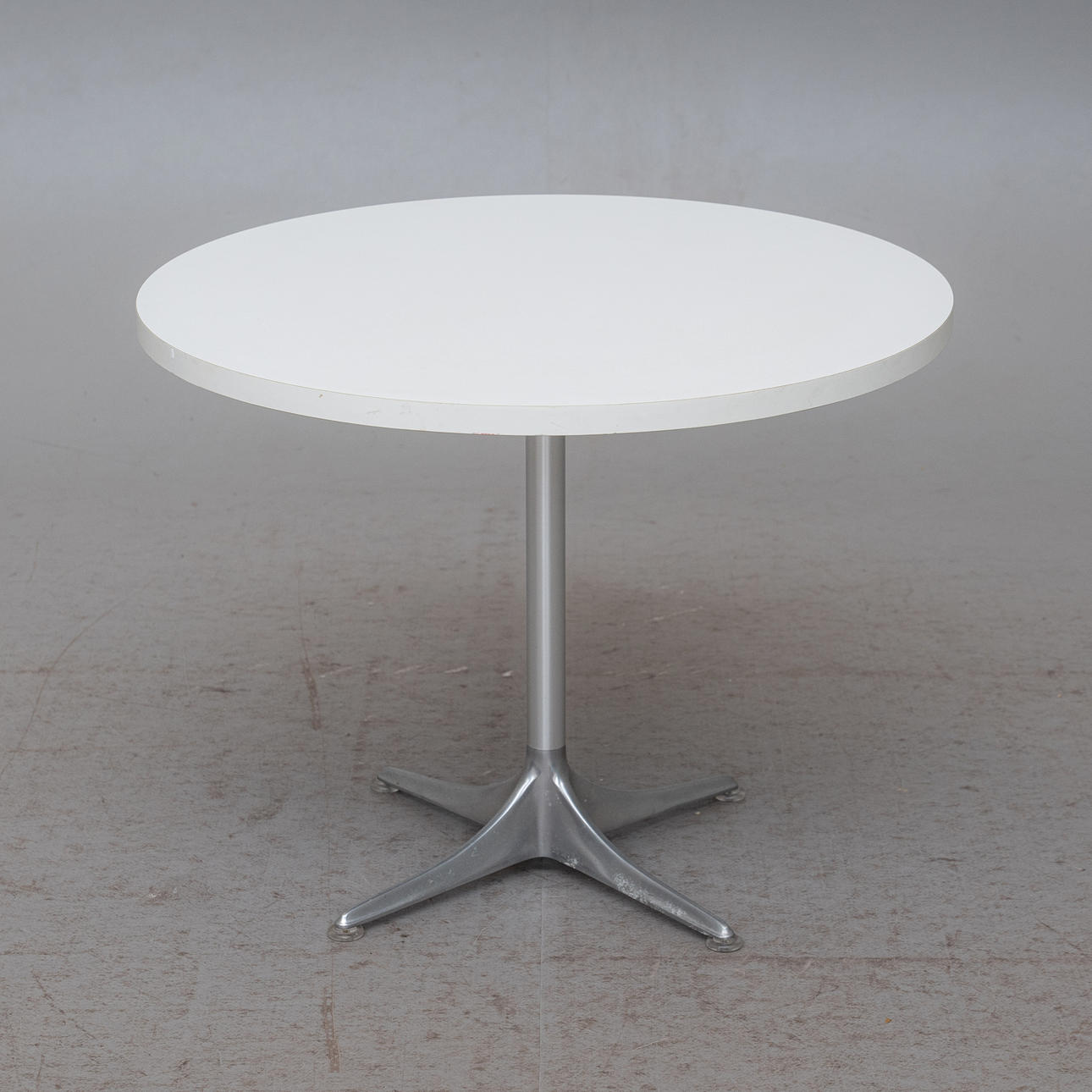 HORST BRÜNING. Cor, side table / coffee table, aluminium, Formica, 1960s, Germany.